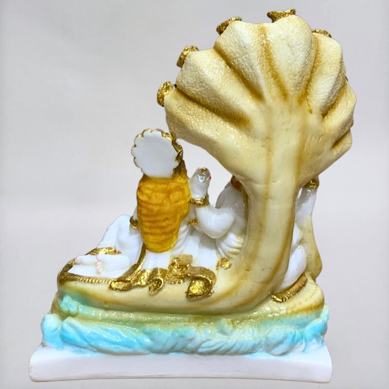 MEDIUM VISHNU LAXMI IDOL - ( 9 INCHES ) - Image 5
