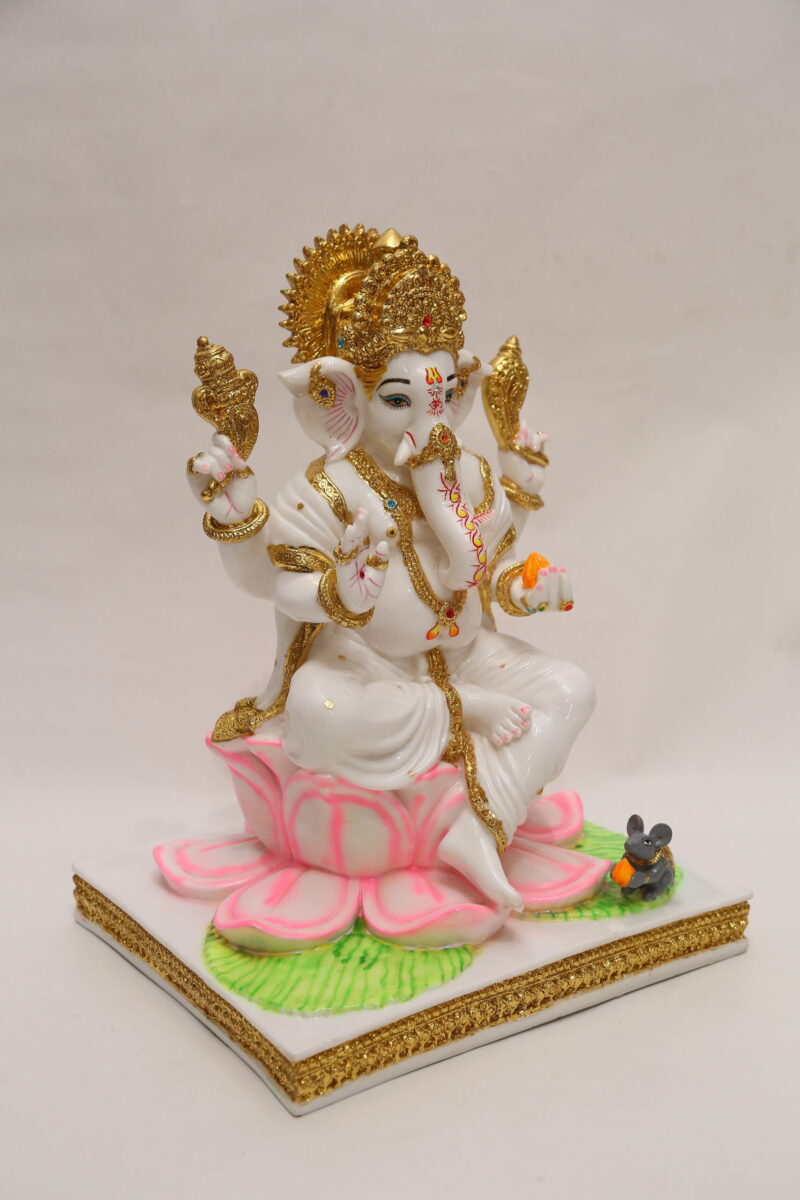 BIG LOTUS GANESHA - ( 18 INCHES ) - Image 4