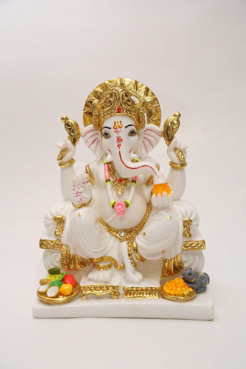 SHREE GANESHA IDOL - ( 11 INCHES )