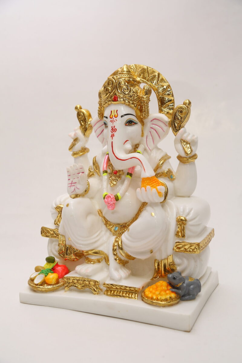 SHREE GANESHA IDOL - ( 11 INCHES ) - Image 2