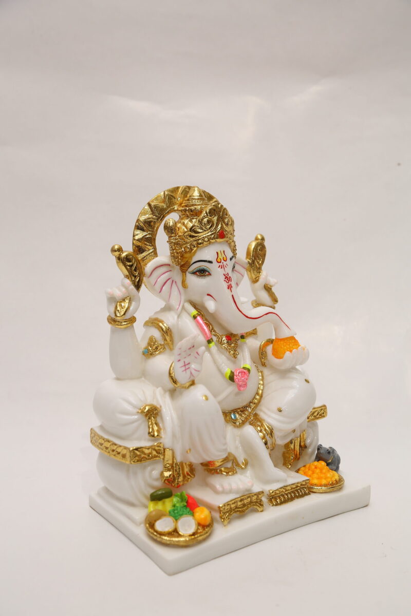 SHREE GANESHA IDOL - ( 11 INCHES ) - Image 3