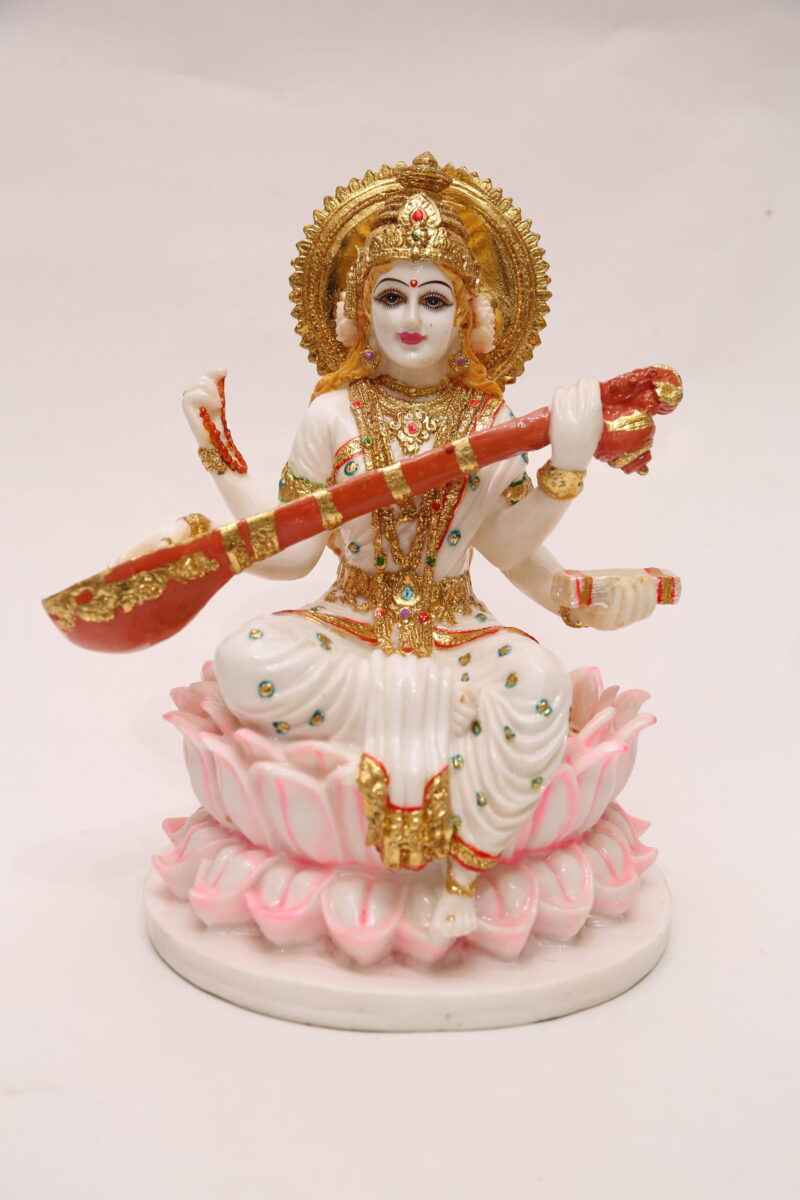 BIG  SARASATI MATA JI - ( 13 INCHES )
