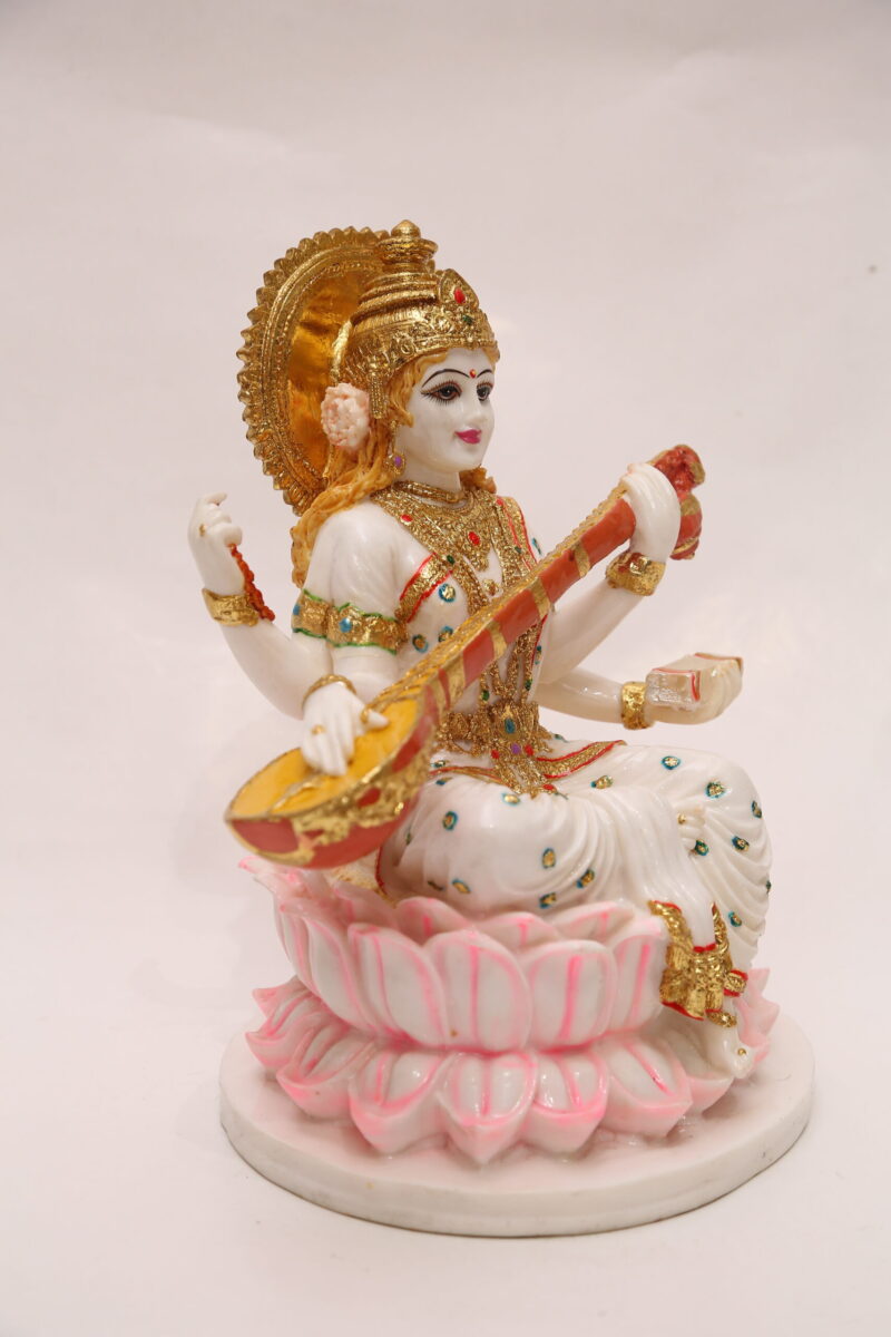 BIG  SARASATI MATA JI - ( 13 INCHES ) - Image 3