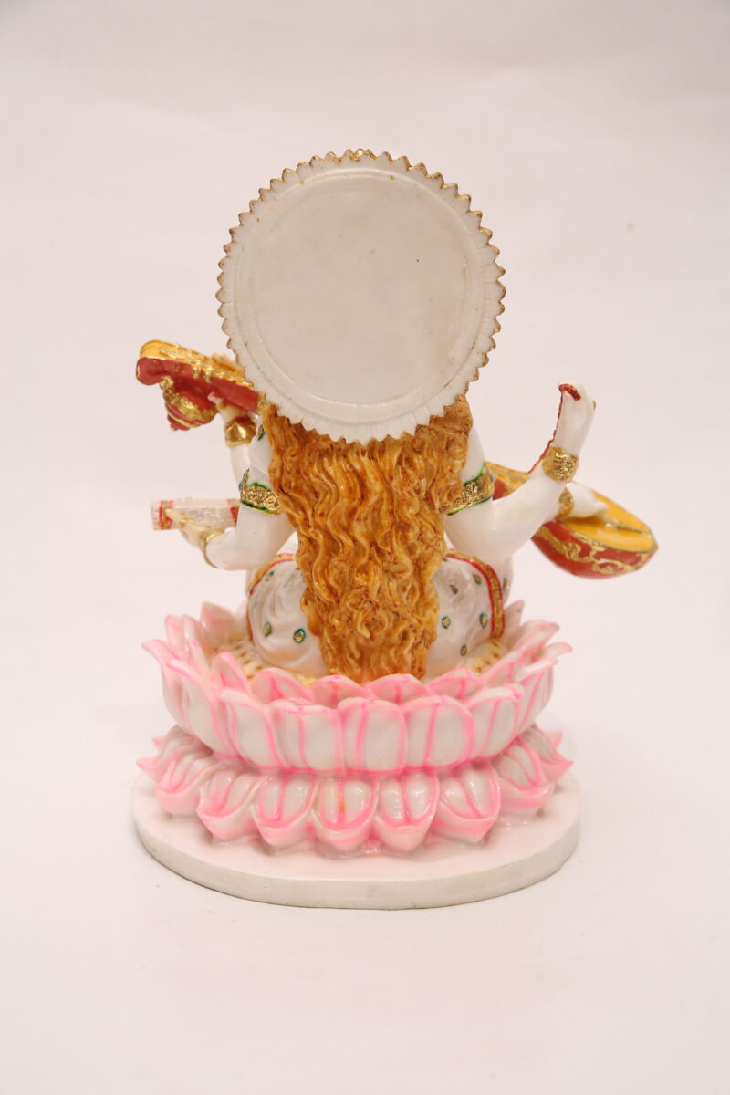 BIG  SARASATI MATA JI - ( 13 INCHES ) - Image 4