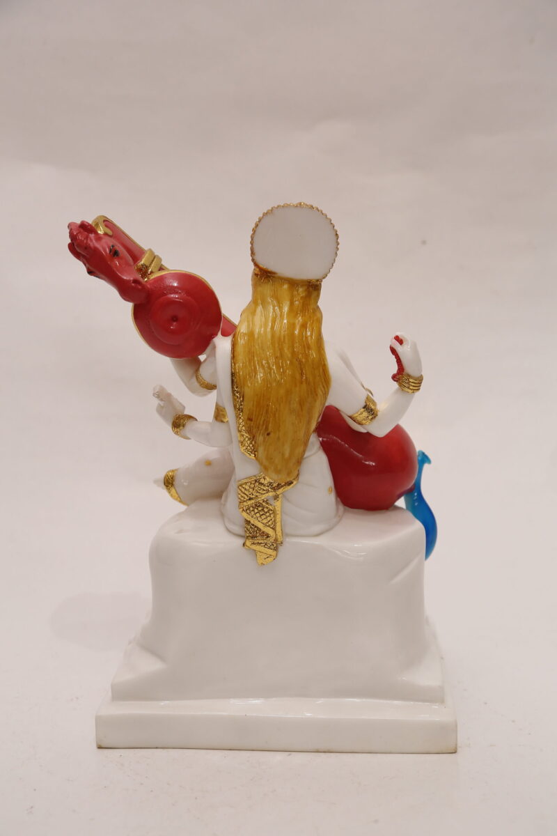 BIG SARASWATI MATA JI - ( 12 INCHES ) - Image 4