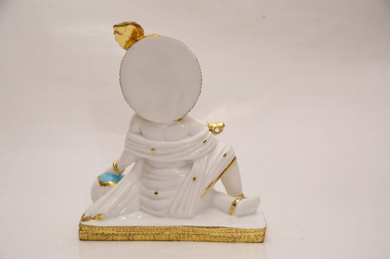 ANTIQUE COW KRISHNA - ( 10 INCHES ) - Image 4