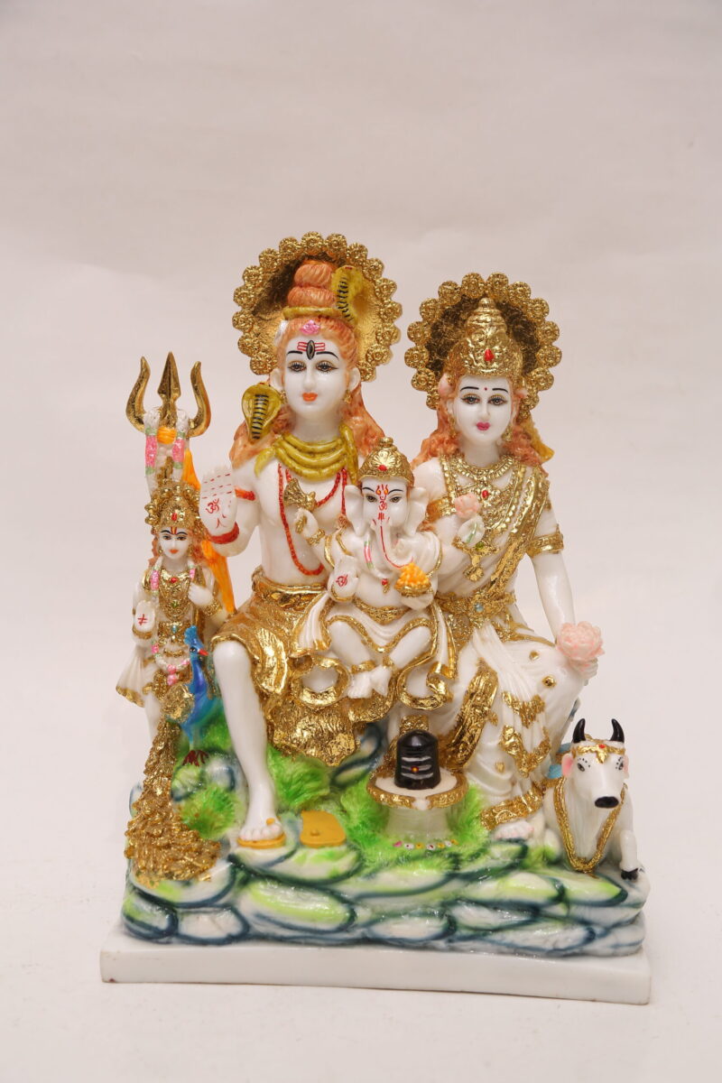 BIG SHIV FAMILY MOORTHY - ( 15 INCHES )