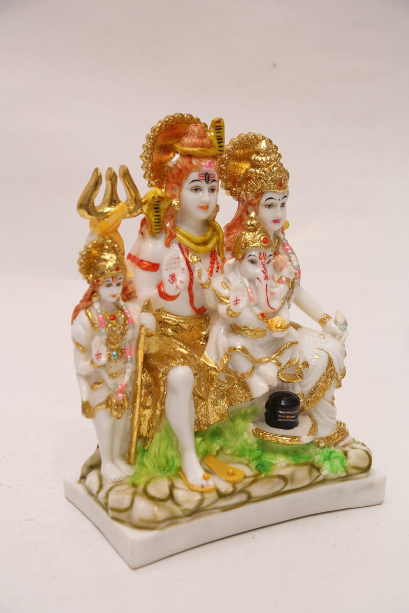 MEDIUM SHIV FAMILY MOORTHY - ( 11.5 INCHES ) - Image 2