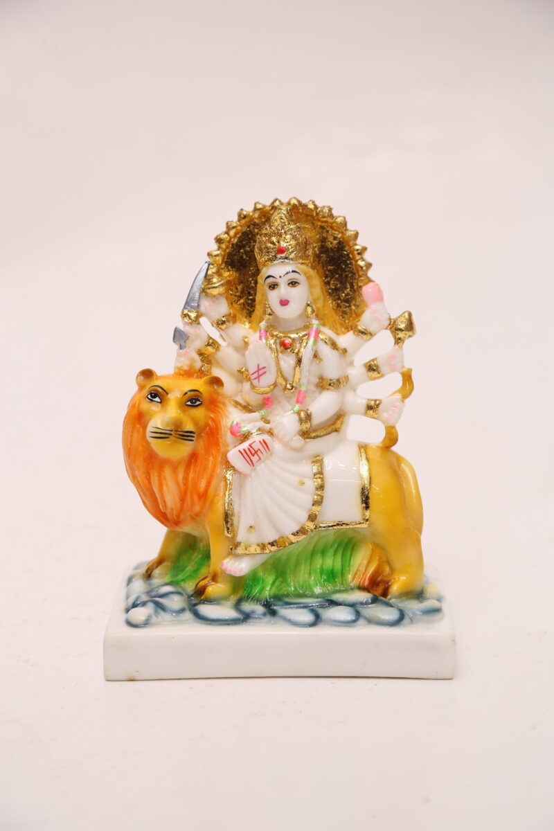 SMALL DURGA MATA IDOL - ( 6.5 INCHES )