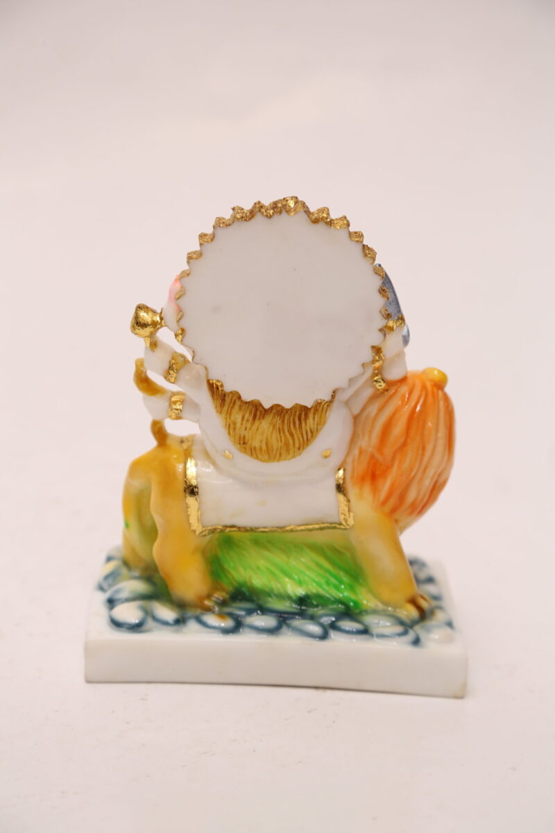 SMALL DURGA MATA IDOL - ( 6.5 INCHES ) - Image 4