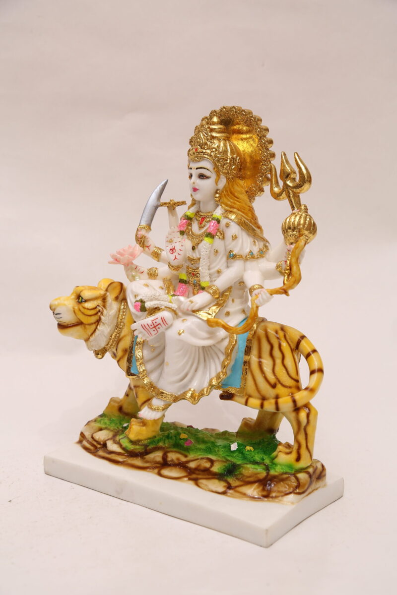 BIG DURGA MATA STATUE - ( 15 INCHES ) - Image 2