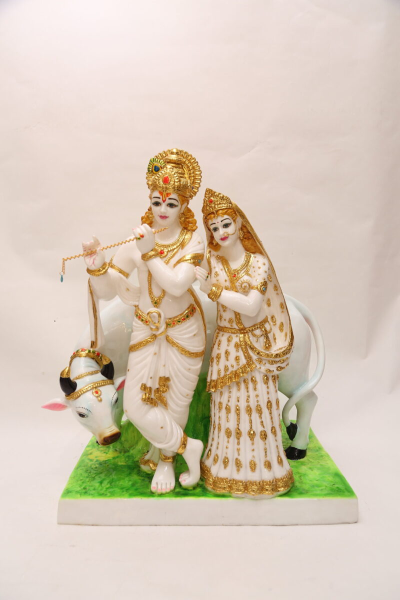 BIG COW RADHA KRISHNA - ( 2 FEET )