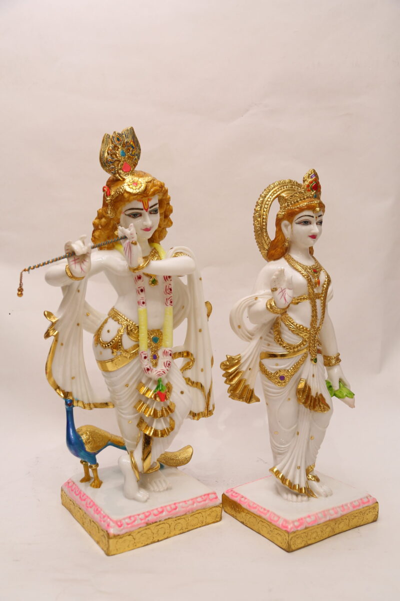 BIG RADHA KRISHNA IDOL - ( 2 FEET ) - Image 3