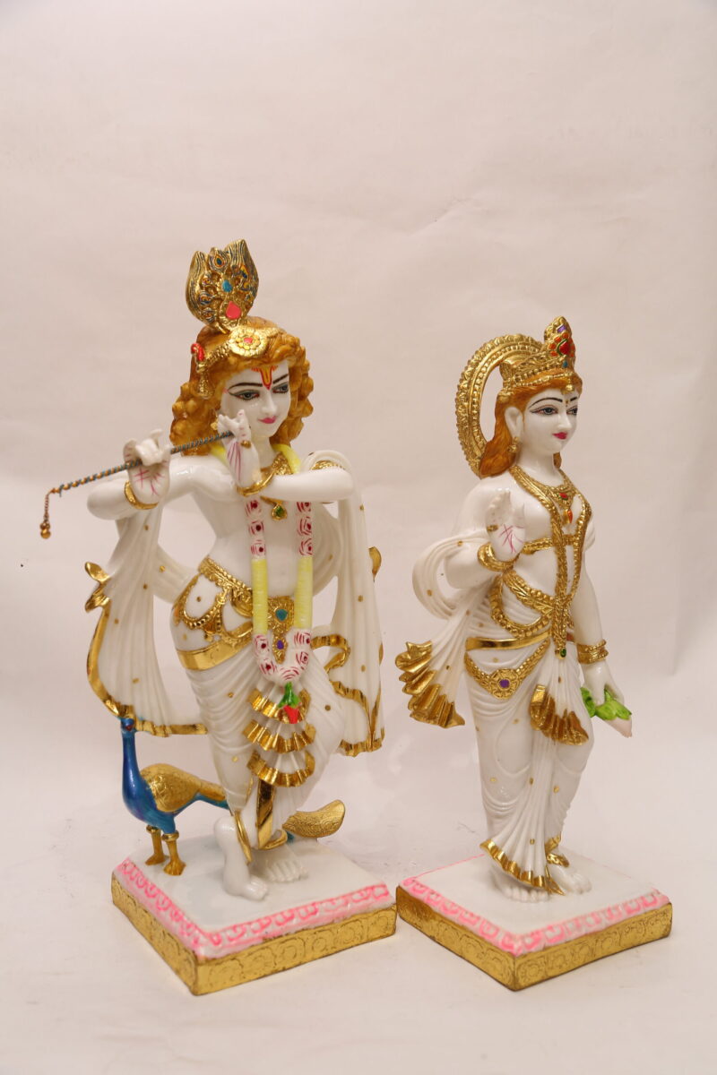 BIG RADHA KRISHNA IDOL - ( 2 FEET ) - Image 4