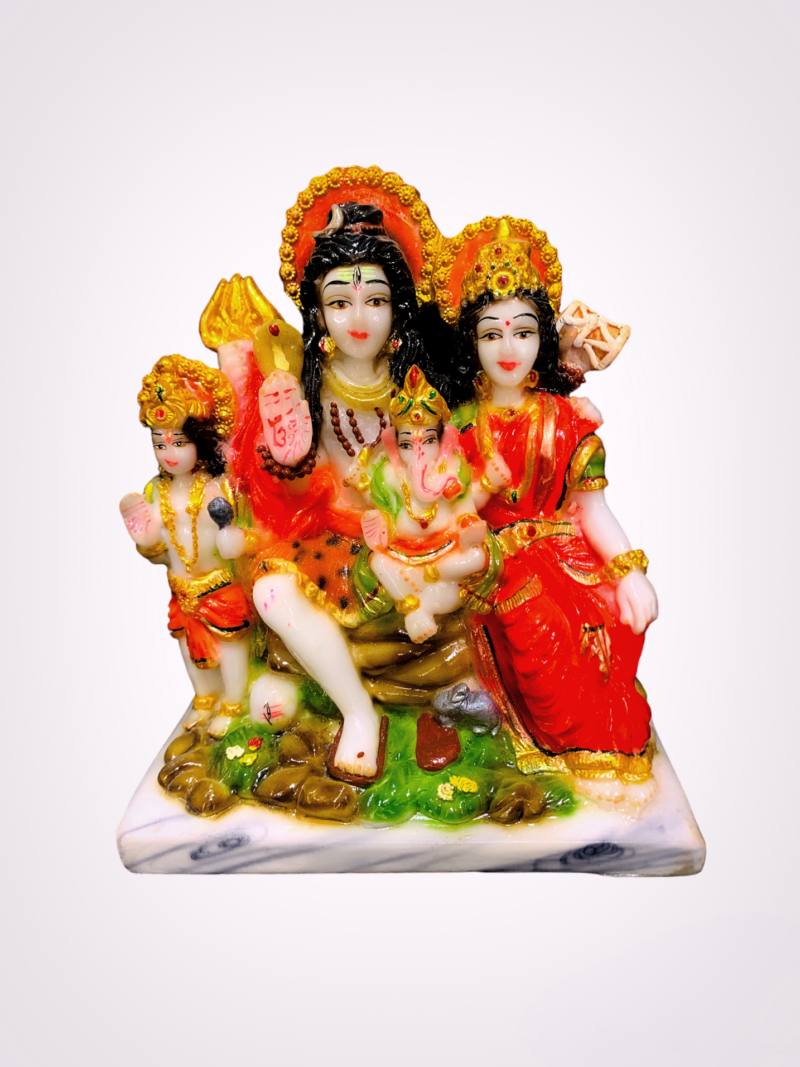 SHIV PARIVAR IDOL - ( 6.5 INCHES )