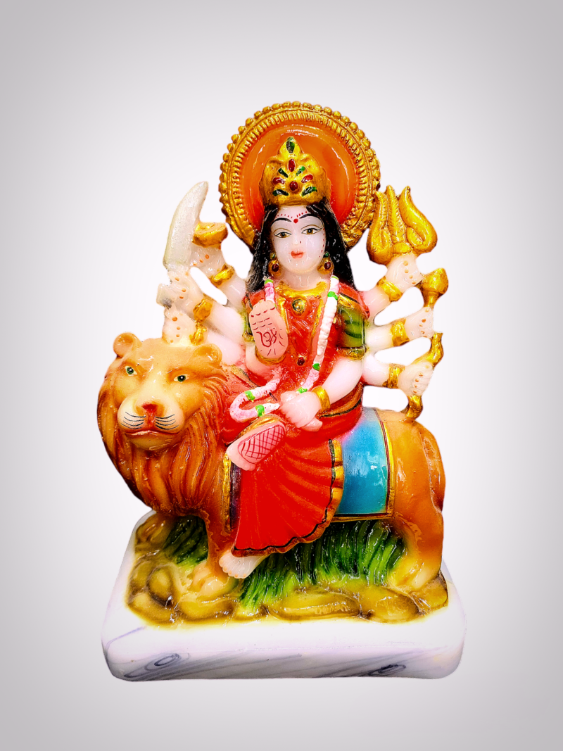 DURGA MATA IDOL - ( 6.5 INCHES )