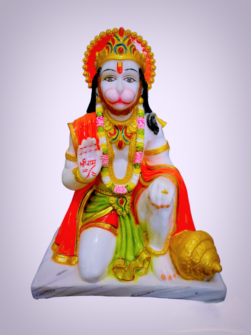 ASHIRWAD HANUMAN IDOL - ( 10 INCHES )