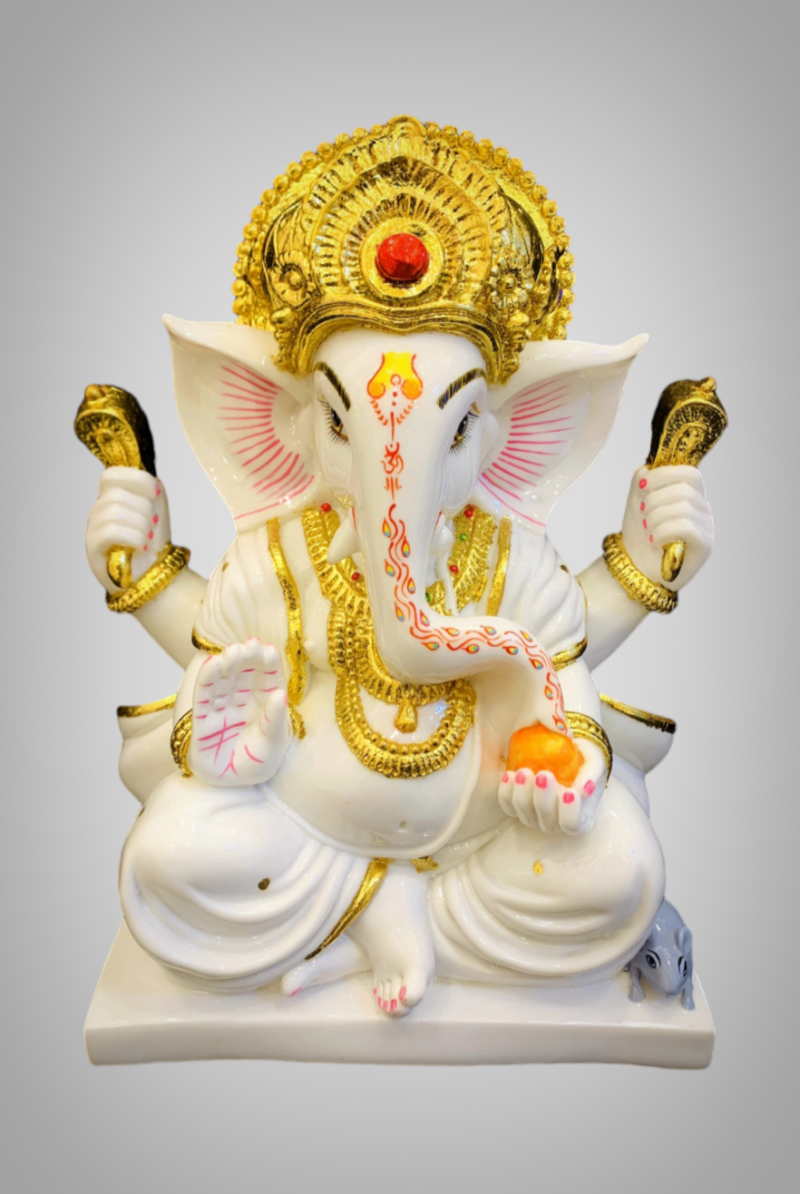 GANESHA IDOL - ( 14 INCHES )