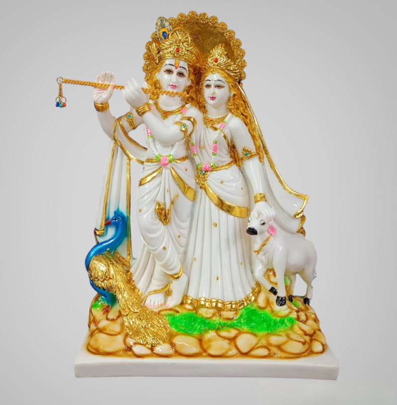 RADHA KRISHNA IDOL - ( 15 INCHES )