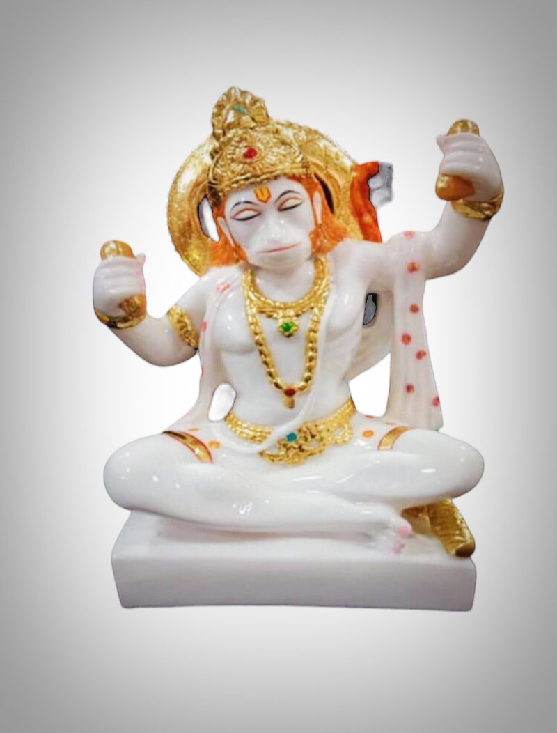 BHAJAN HANUMAN IDOL - ( 10 INCHES )