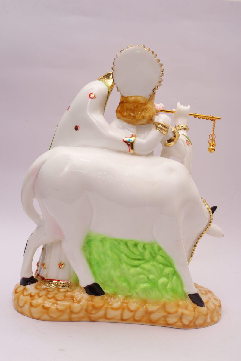COW RADHA KRISHNA - ( 11 INCHES ) - Image 5