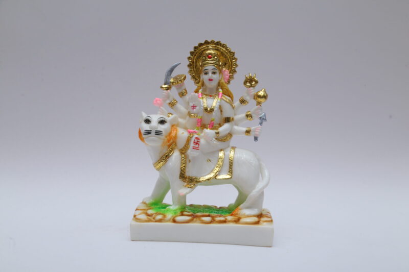 DURGA MATA STATUE - ( 8 INCHES )