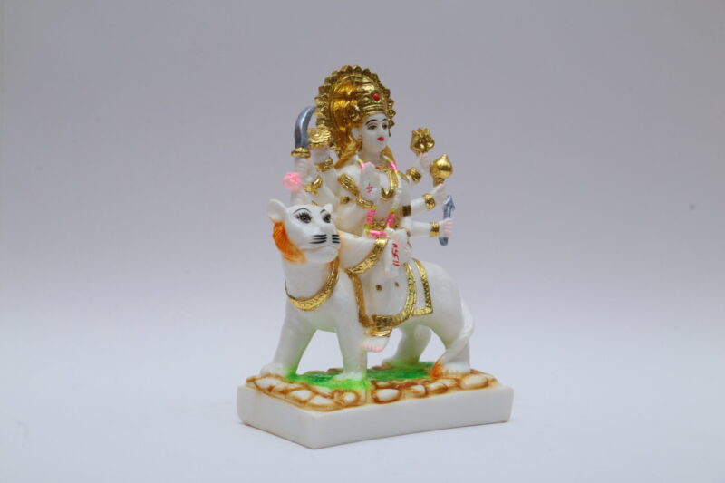 DURGA MATA STATUE - ( 8 INCHES ) - Image 2