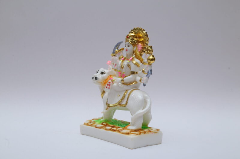DURGA MATA STATUE - ( 8 INCHES ) - Image 3