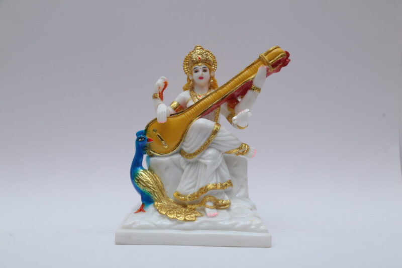 SARASWATI MATA - ( 8 INCHES )