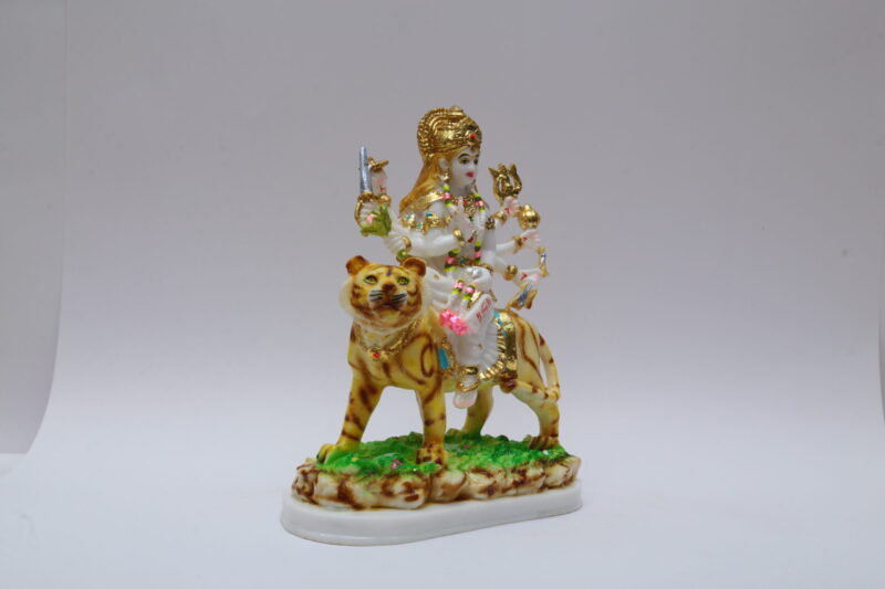 DURGA MATA IDOL - ( 9 INCHES ) - Image 2