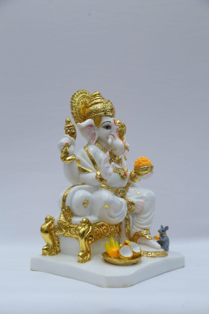 GANESHA IDOL - ( 10 INCHES ) - Image 2
