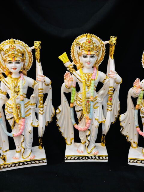 BIG RAM DARBAR { MARBLE PATTERN }  - ( 18 INCHES )
