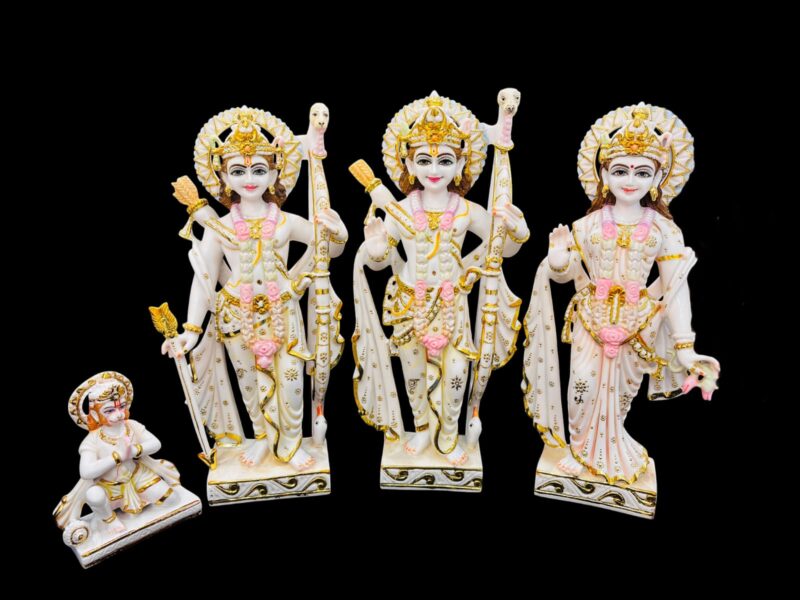 BIG RAM DARBAR { MARBLE PATTERN }  - ( 24 INCHES )