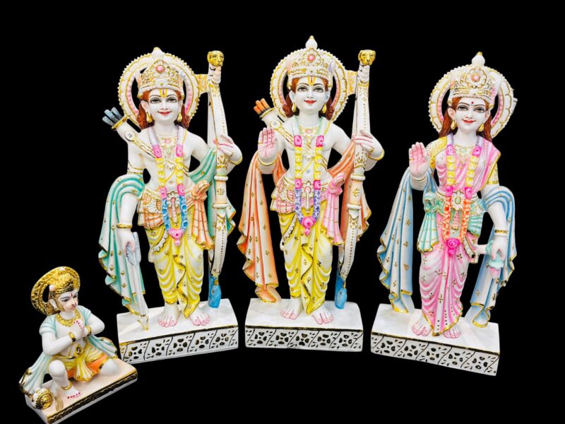 BIG RAM DARBAR { MARBLE PATTERN }  - ( 24 INCHES )