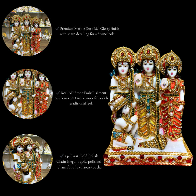 RAM DARBAR { JEWELLERY WORK }  - ( 5.5 INCHES ) - Image 4
