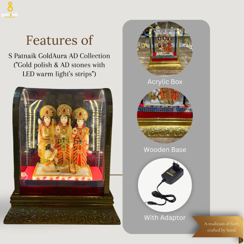 RAM DARBAR { JEWELLERY WORK }  - ( 5.5 INCHES ) - Image 3