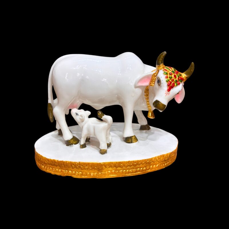COW AND CALF IDOL - 5 INCHES